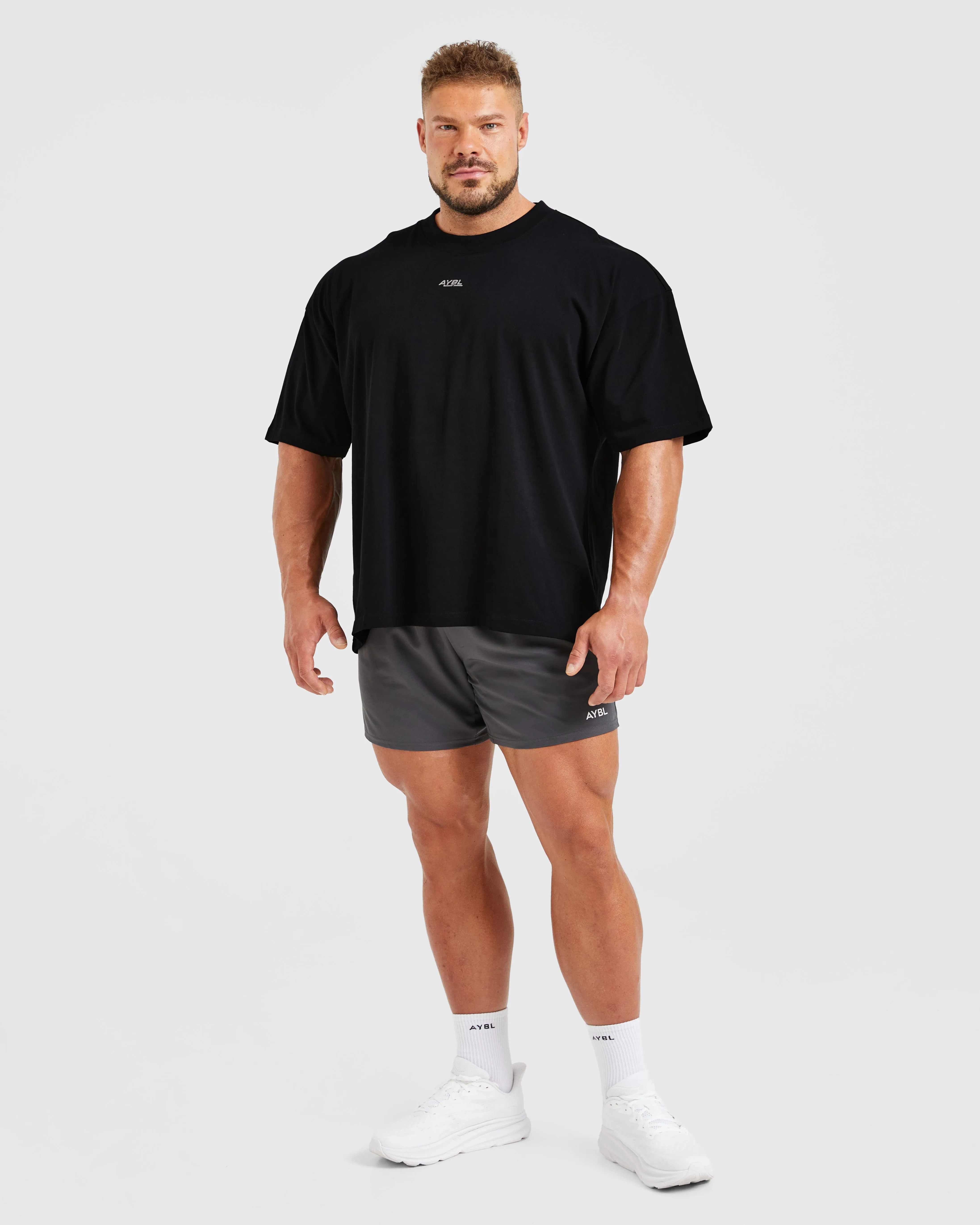 Wesley Vissers X Jacked Reacher Oversized T Shirt - Black Sustainable Production Process Breezy Design