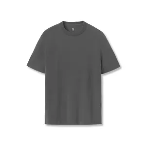 0923. Supima? Essential Tee - Space Grey Relax Comfort Style