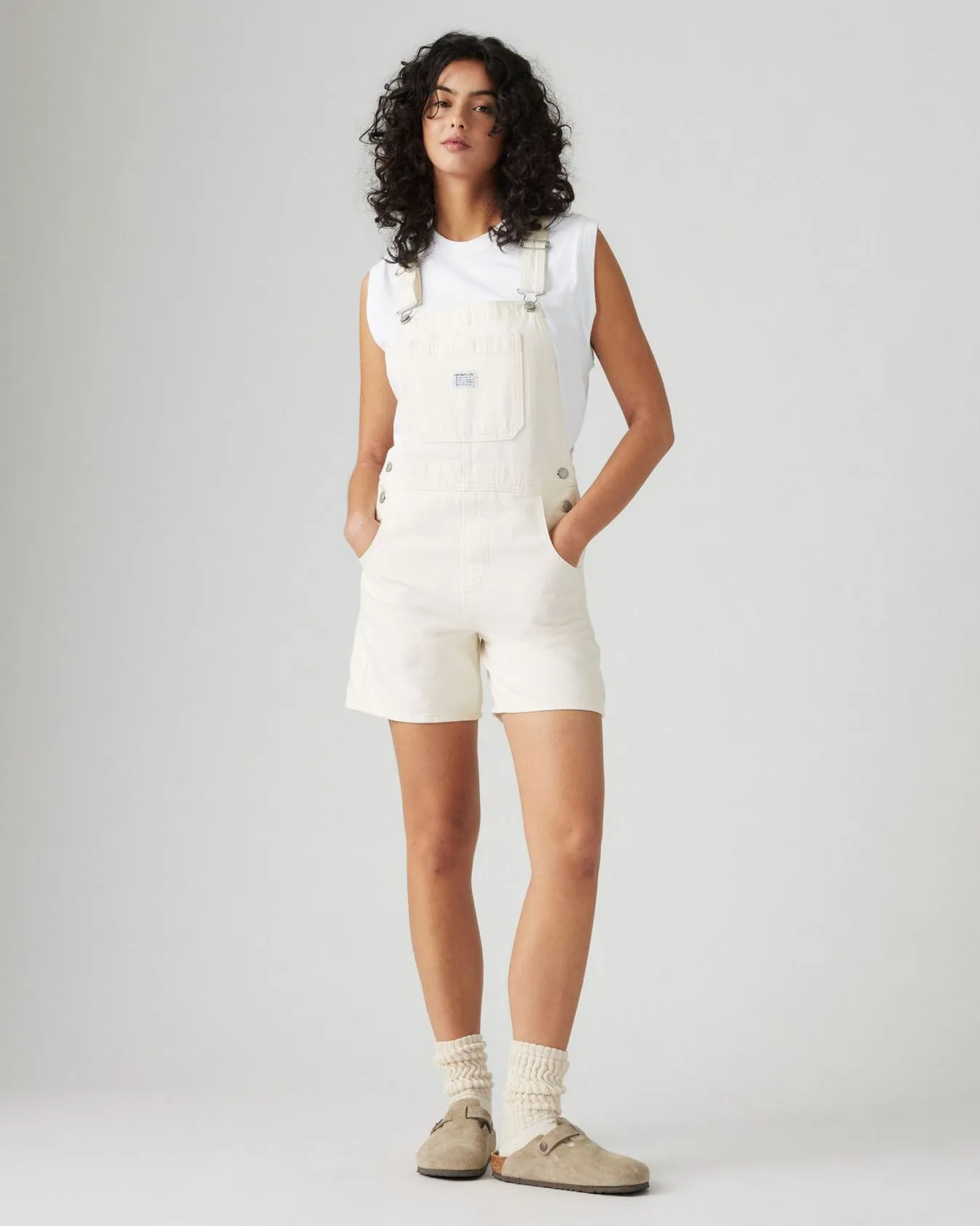 Levi's? Womens Utility Shortall - Truth Slip Layered Knee Panels