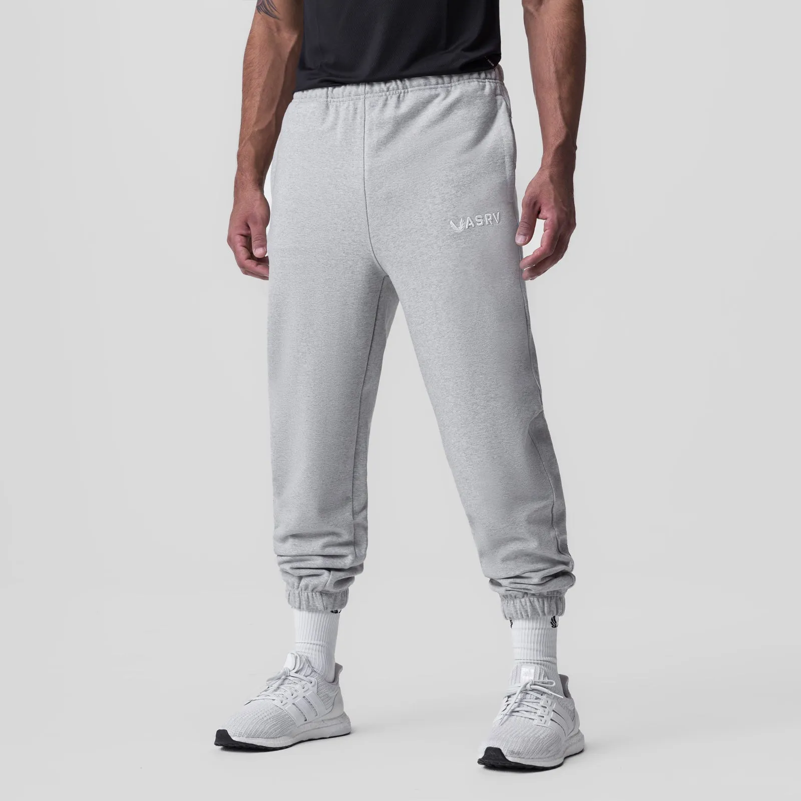 Classic Cut 0655. Tech-Terry? Oversized Sweats - Heather Grey