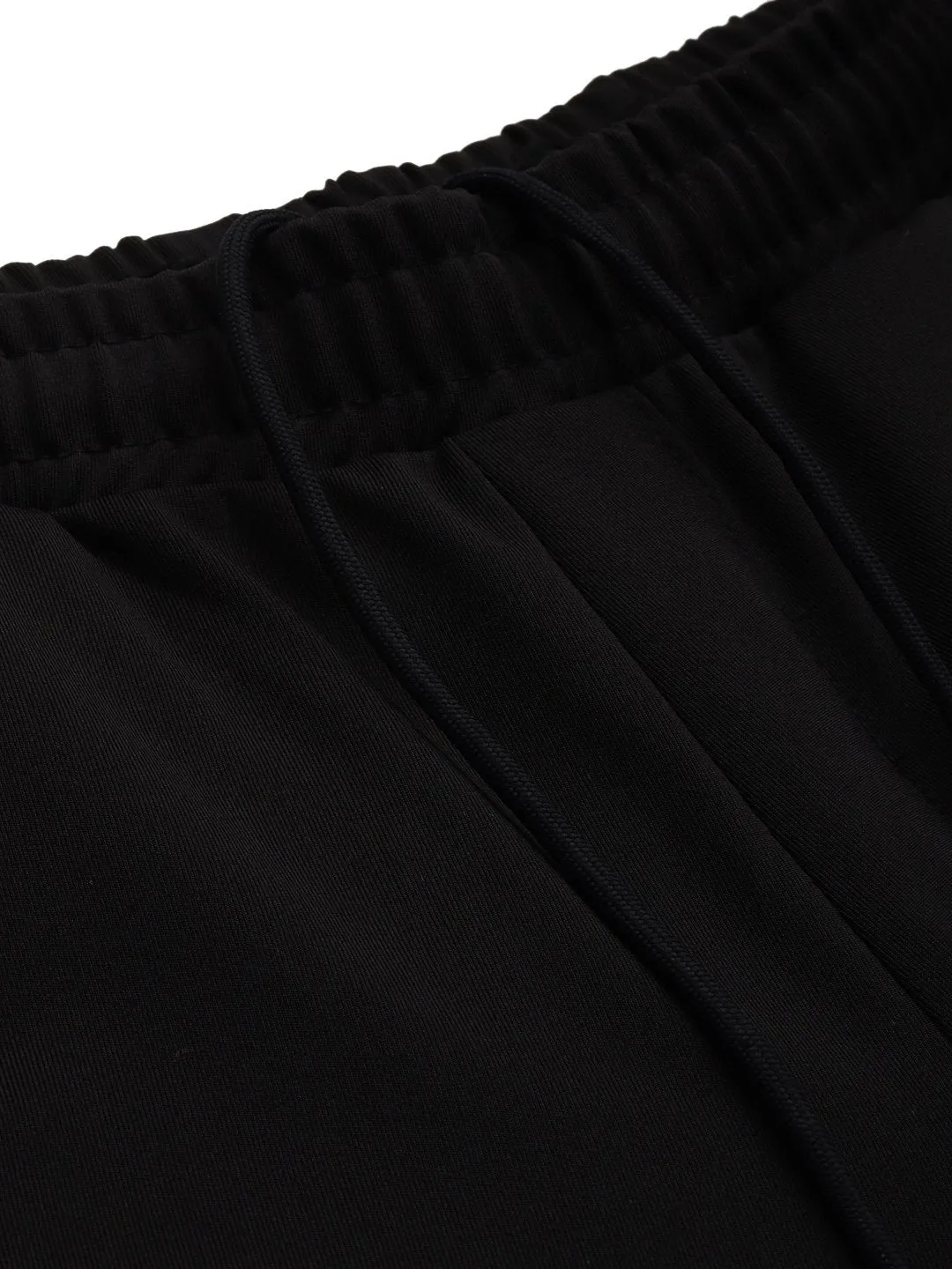 Non Clip Alcis Men Solid Black Track Pant