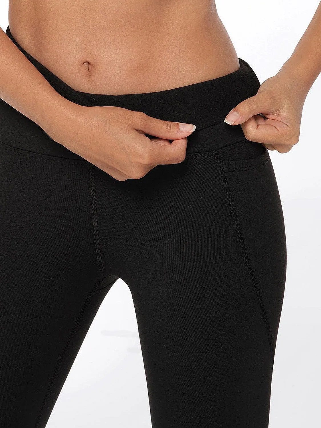 Effortless Style Amy Winter Thermal Phone Pocket Tech Leggings