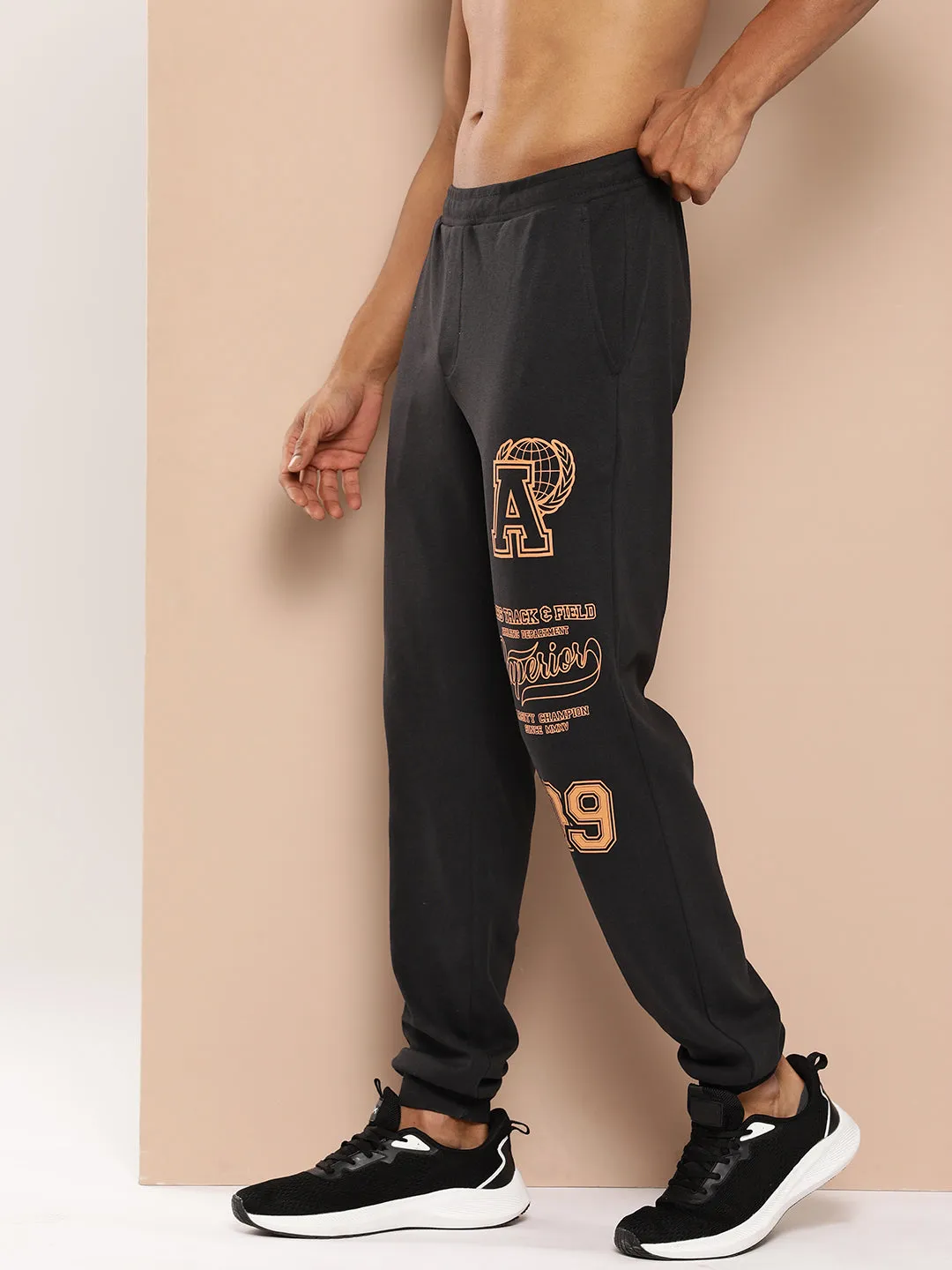 Athletic Track Joggers Daily Motion Wide-leg cut
