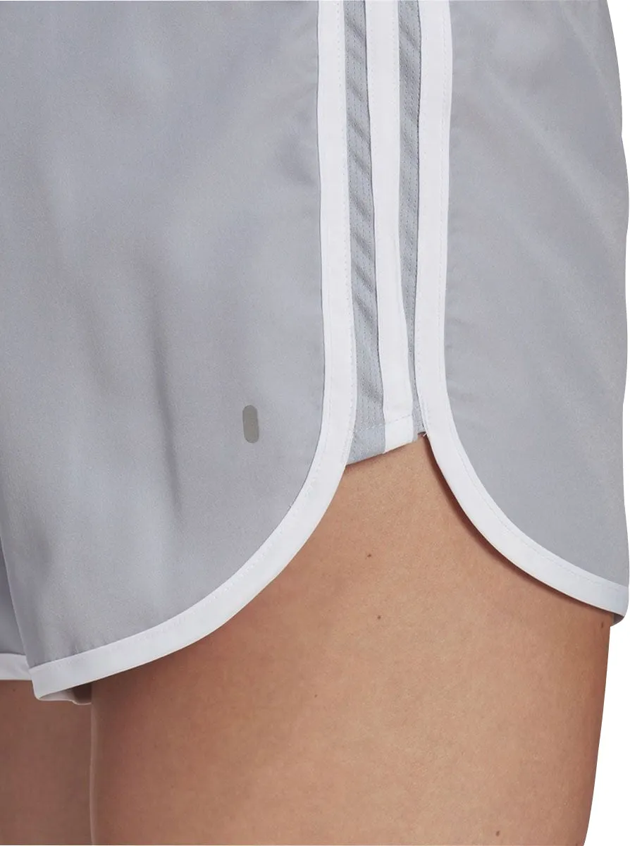 Practical Wear Yoga wear adidas 3 Inch Marathon 20 Womens Running Shorts - Grey
