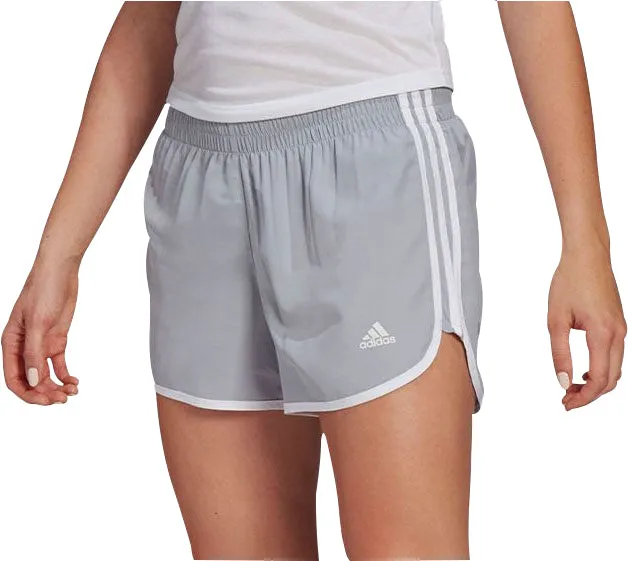 UPF Protection adidas 3 Inch Marathon 20 Womens Running Shorts - Grey