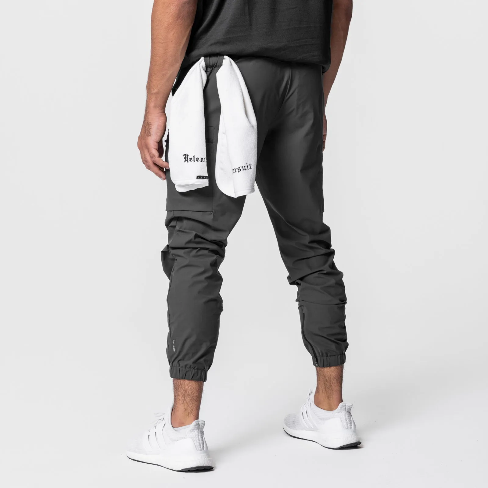 0656. Tetra-Lite? Standard Zip Jogger - Space Grey Water resistant coating