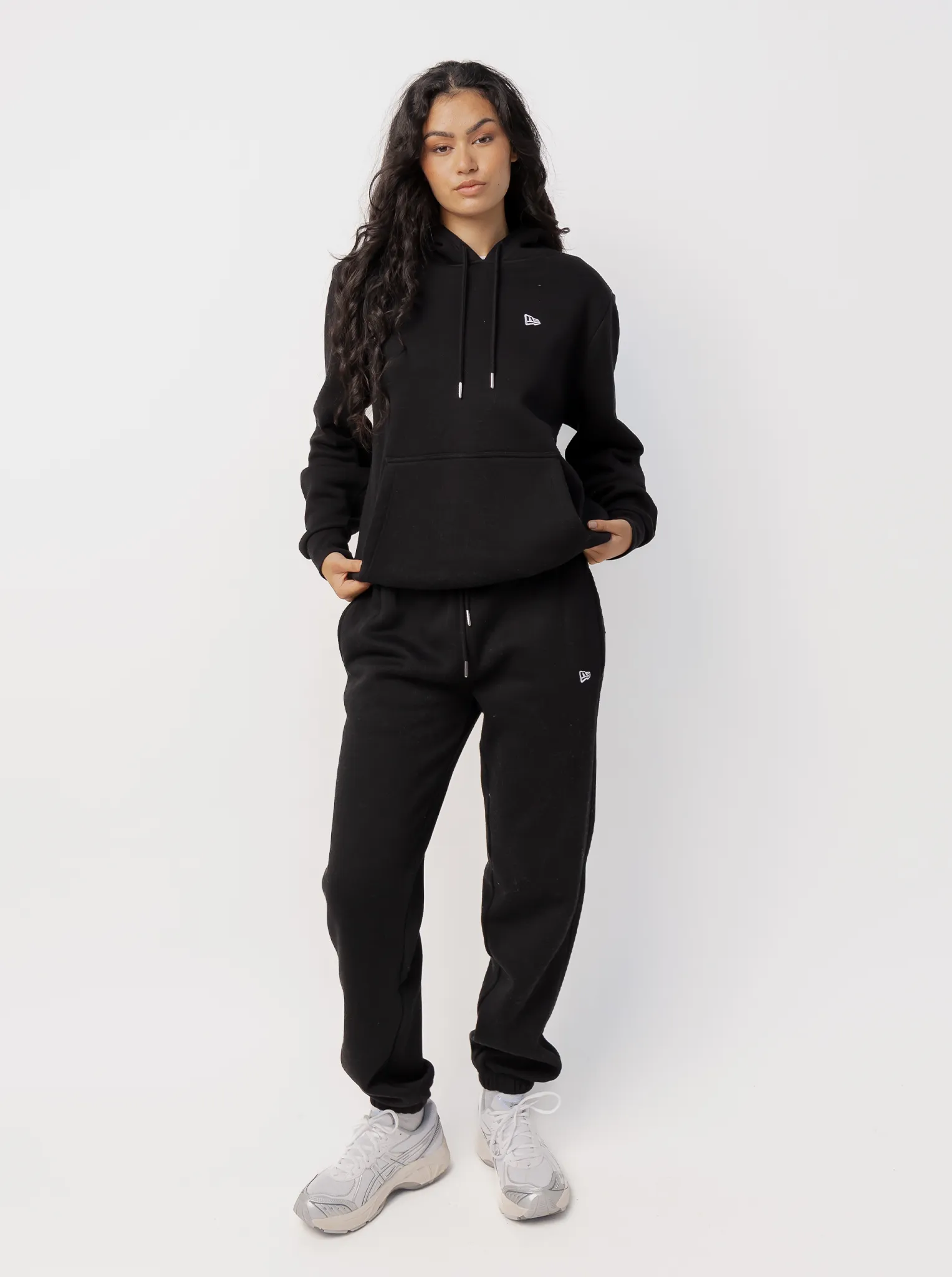 Seamless construction Logo Fleece Track Pant
