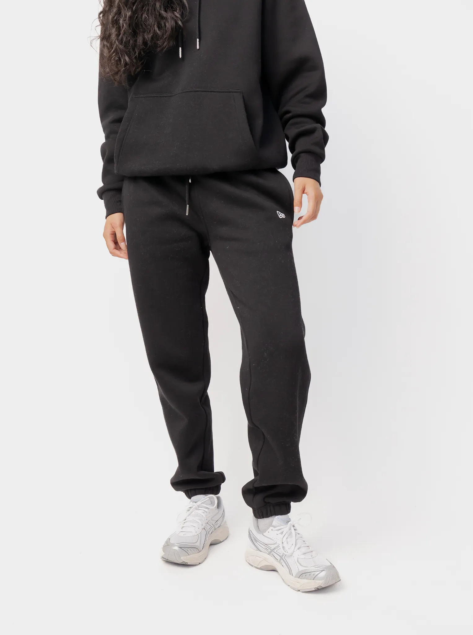 Logo Fleece Track Pant NonChafingLegs Durable Seam Construction