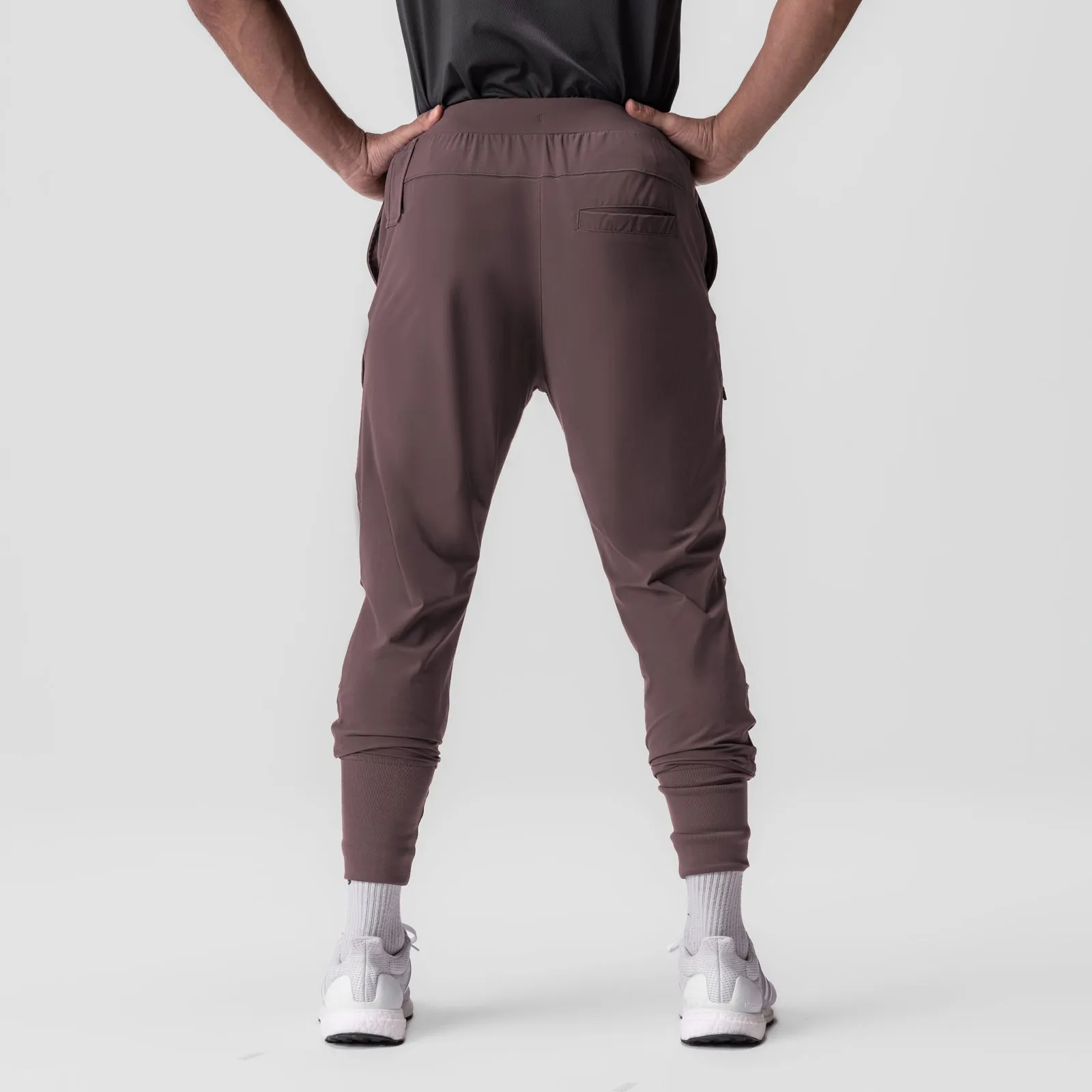 0690. Tetra-Lite? Tech High Rib Jogger - Nightshade "Cyber" Elastic Free Cuffs StretchMaterial