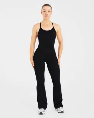 Collapsible Hood AllDayComfort Sculpt Backless Flared All In One - Black