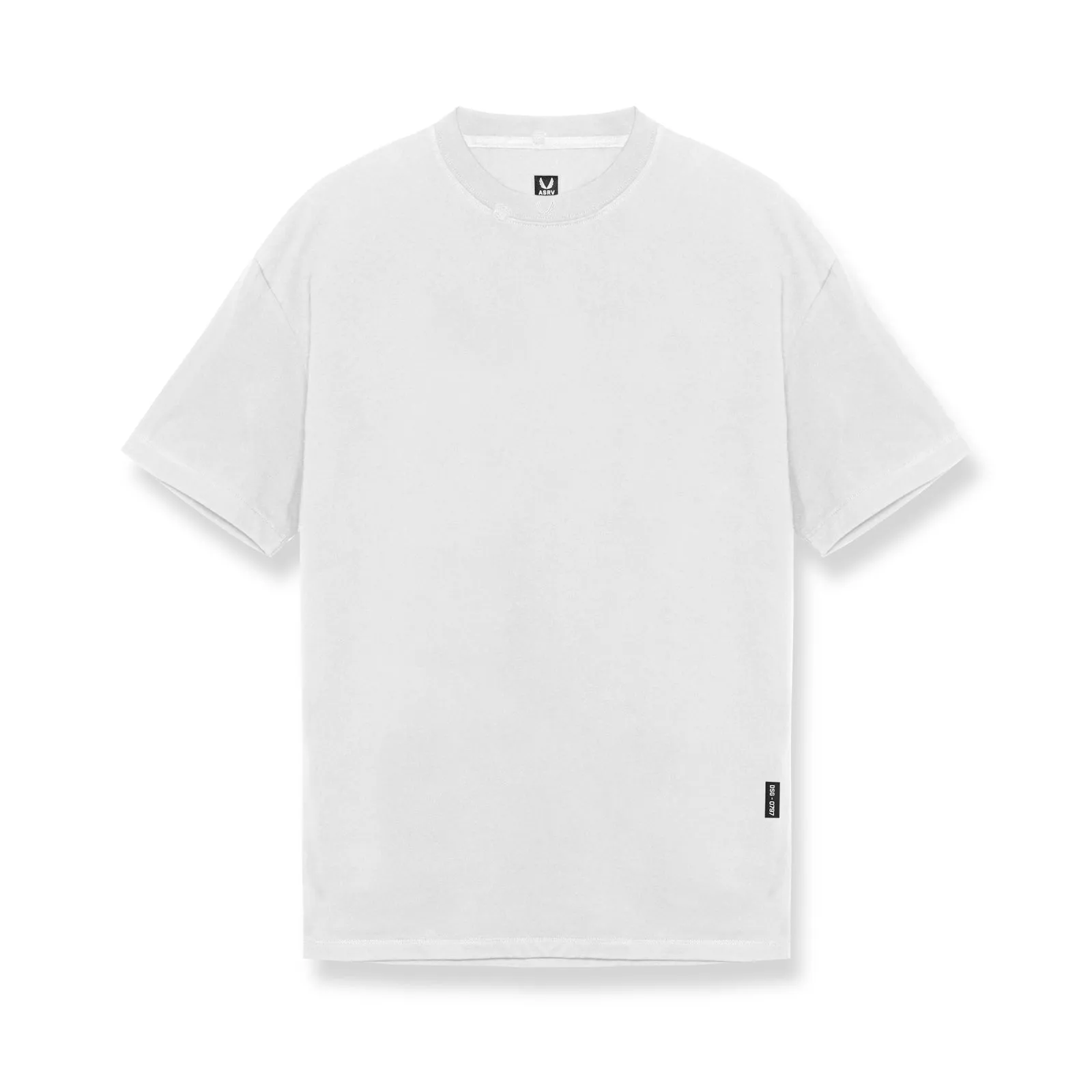 Eco Friendly Fabric Comfortable Weave 0797. Tech Essential? Relaxed Tee - White