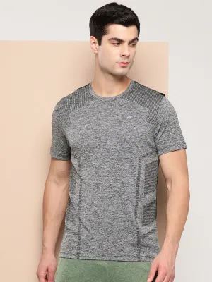 StaticResistantLining FrictionResistantFabric Alcis Men Colourblocked Slim Fit T-shirt