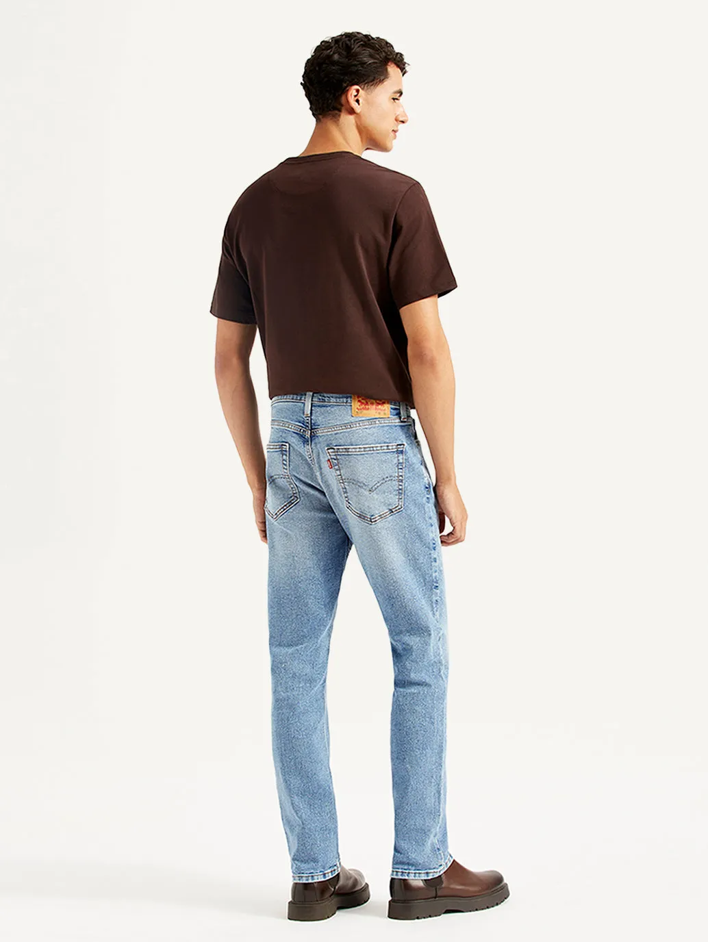 All Day Use Minimalist Style Festival Outfit Loose Men's 511 Light Blue Slim Fit Mid Rise Jeans