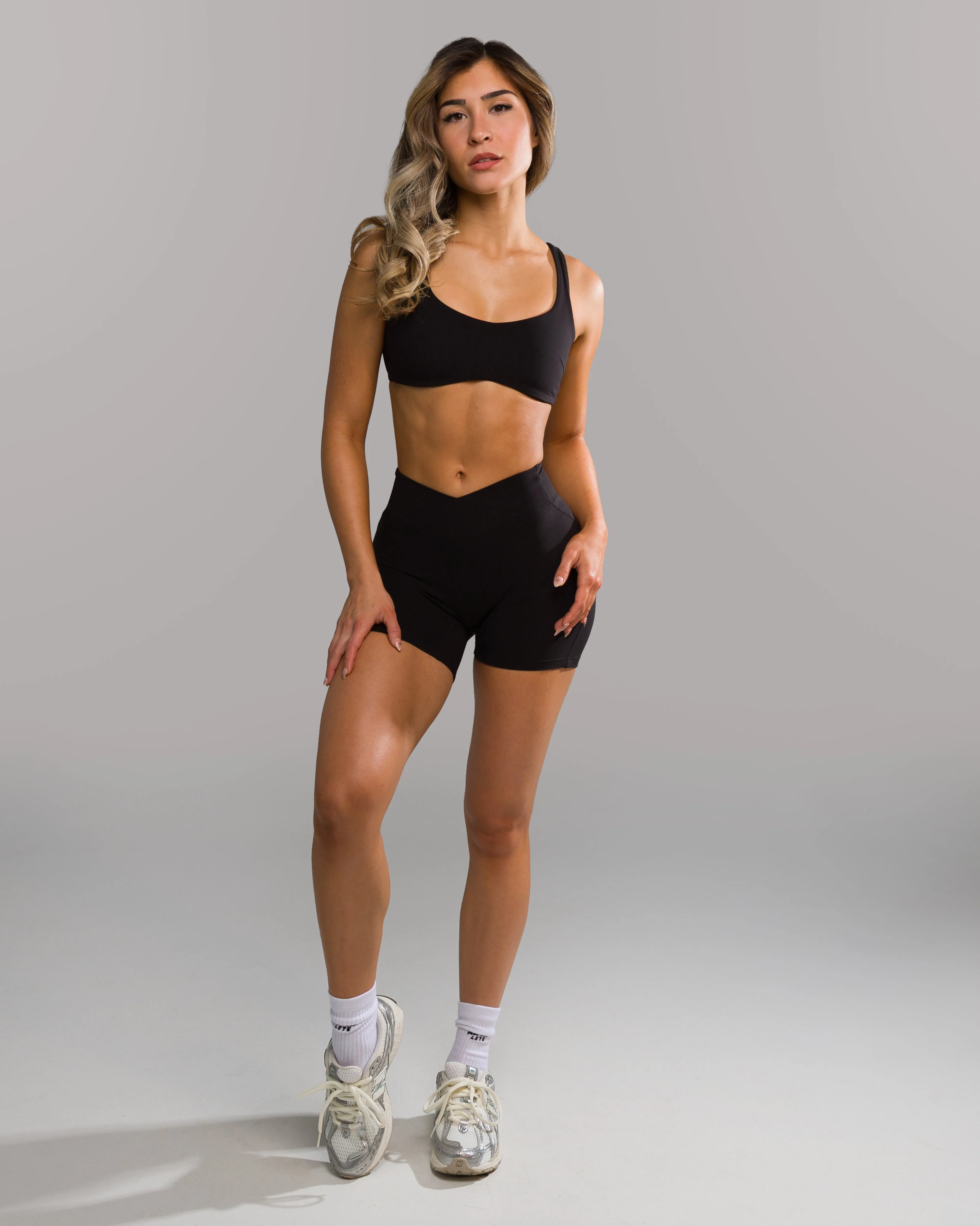 Lina Bra - Black Crossback