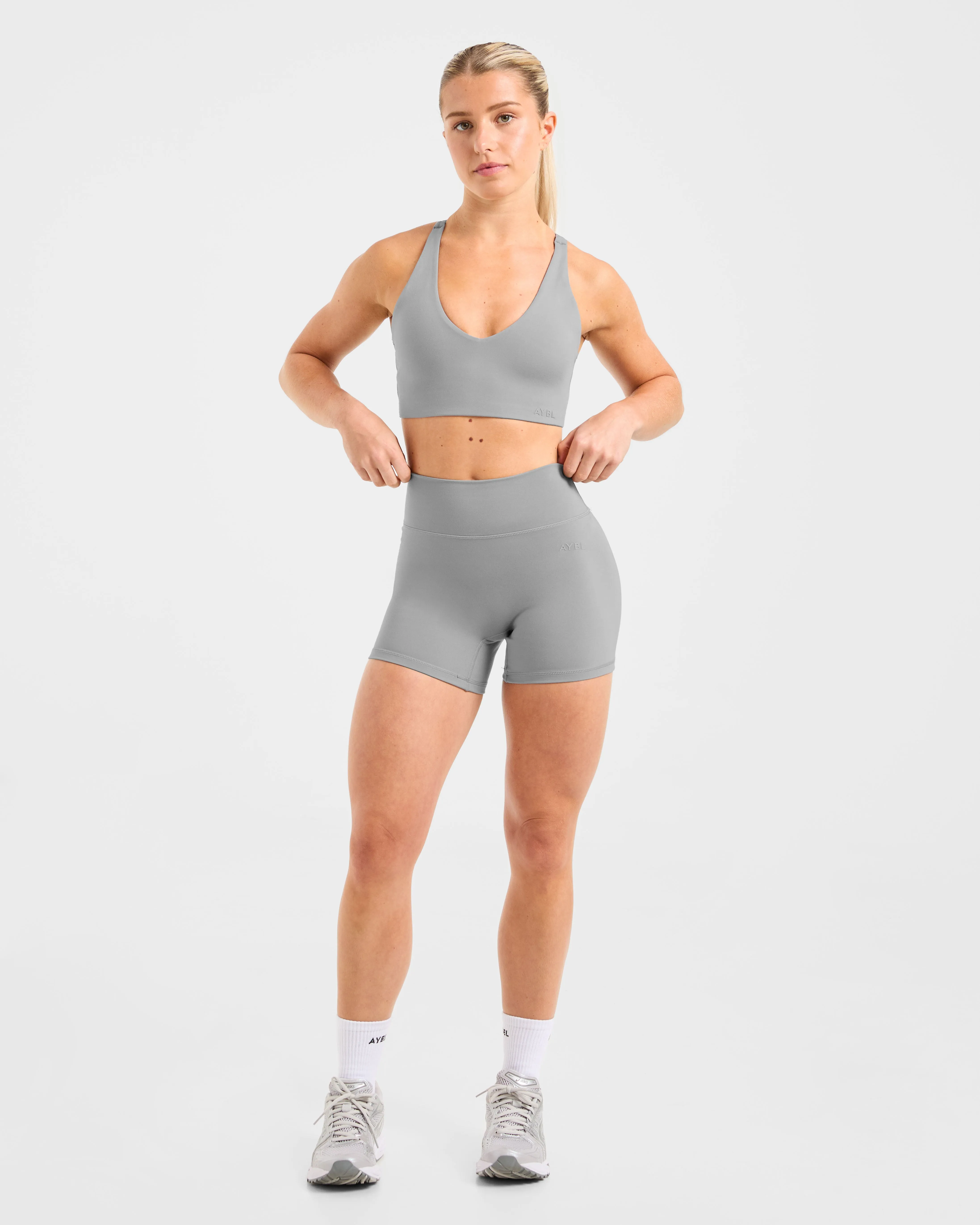Staple Sports Bra - Grey Secure Structure