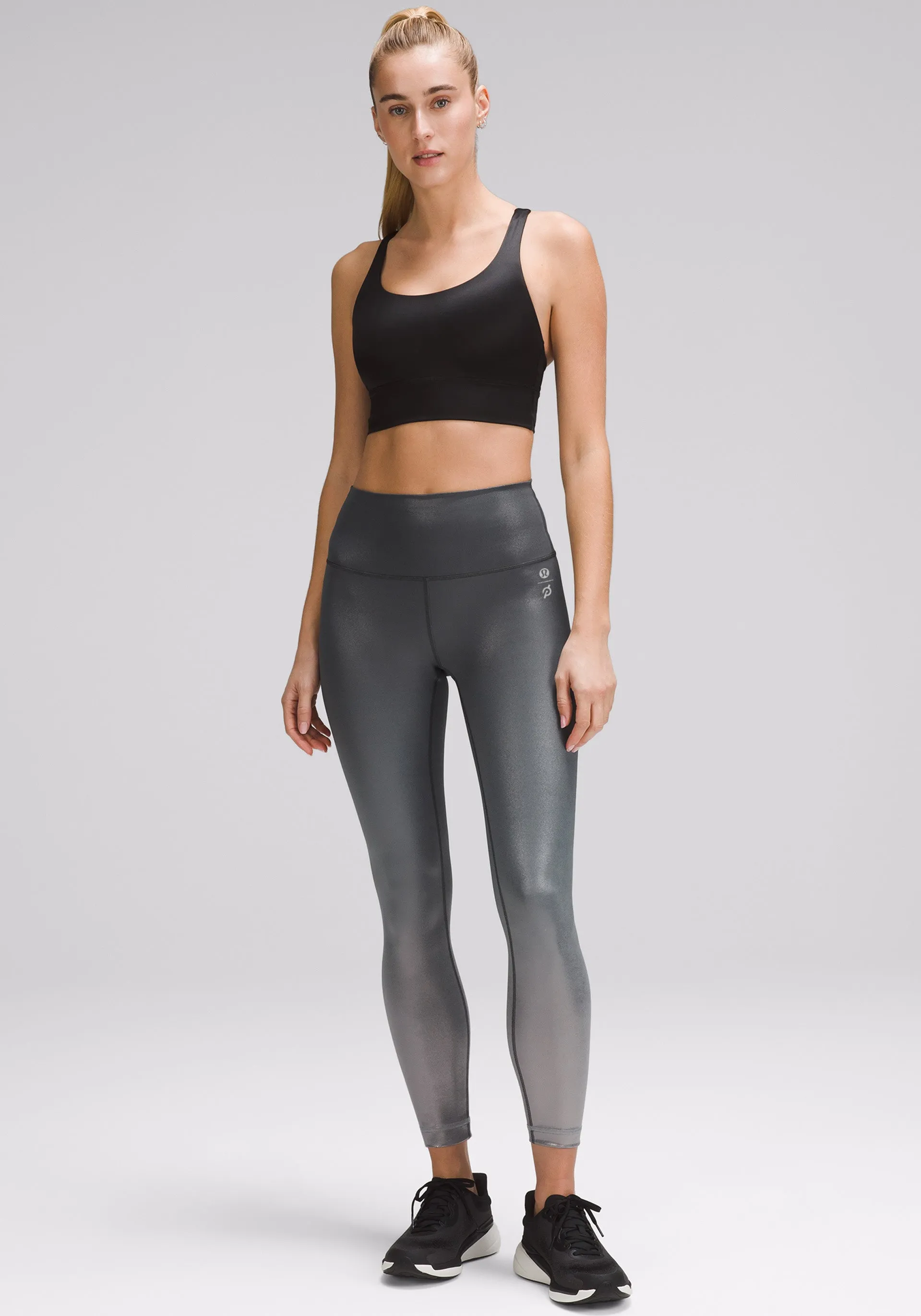 Non See Pilates Session Wunder Train High-Rise Tight 25" Foil