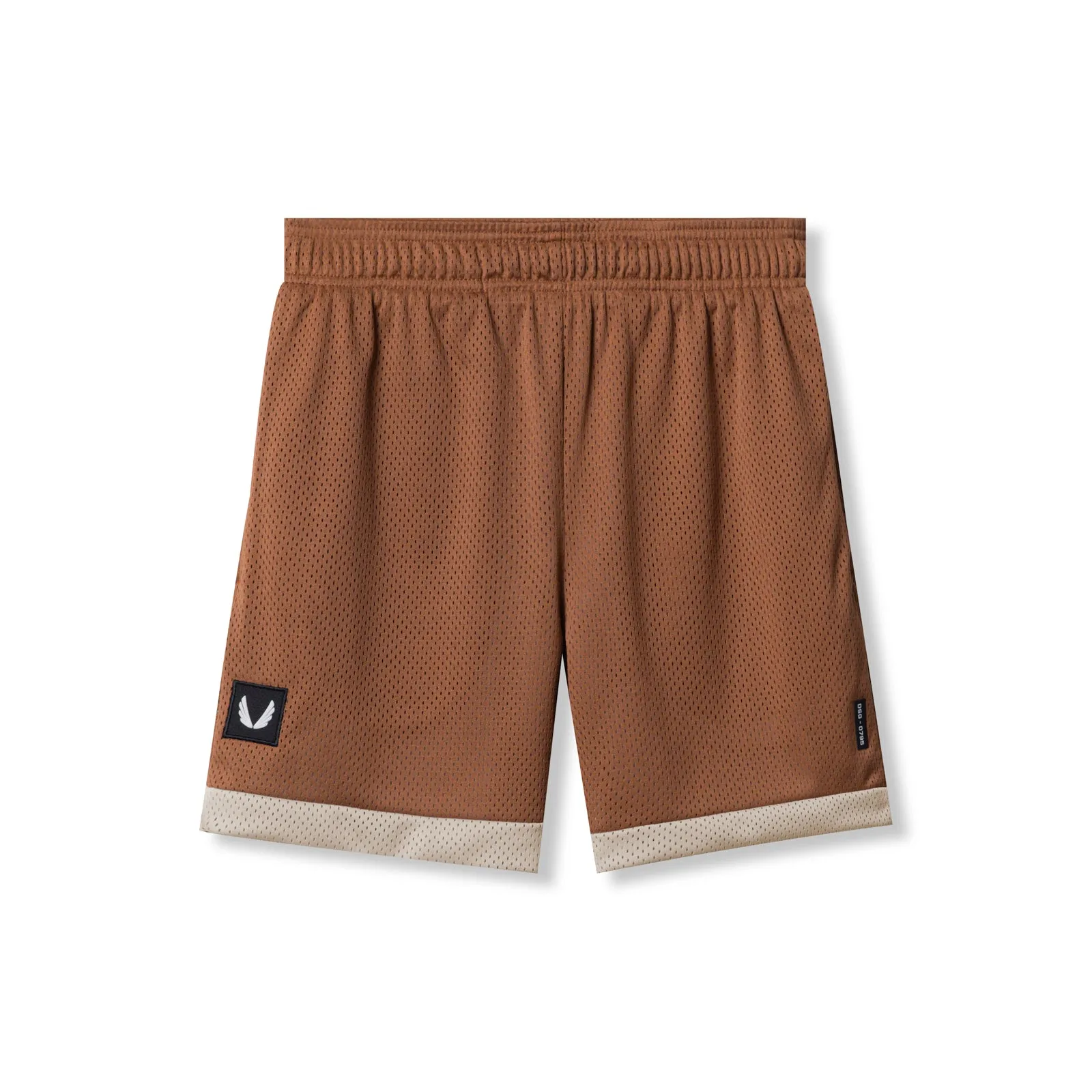 0795. SilverPlus? Mesh Reversible Short - Rust/Beige Daily Use