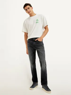 Weekend Ready Men's 511 Black Slim Fit Mid Rise Jeans