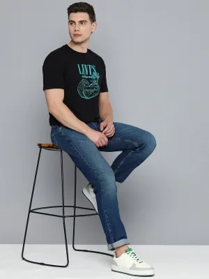 Subtle Look Everyday Piece Men's 527 Blue Bootcut Fit Mid Rise Jeans
