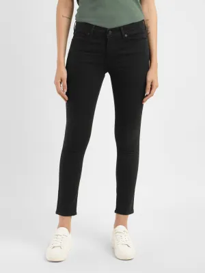 Women's 711 Black Skinny Fit Mid Rise Jeans Family Style Urban Explorer Youth Style