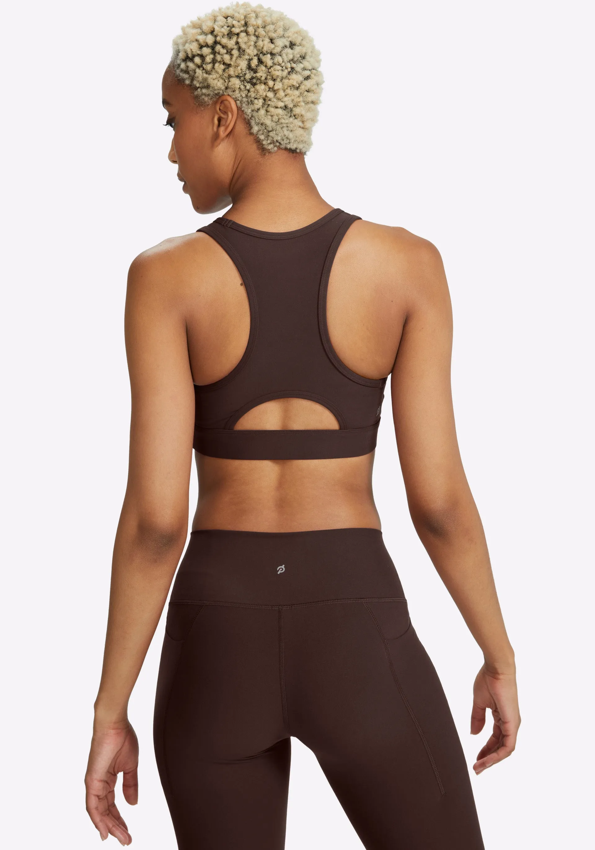 Low Profile Padding Cadent High Neck Racerback Bra