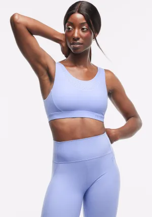 floral Soft Silk Cadent Laser Perforated Bra