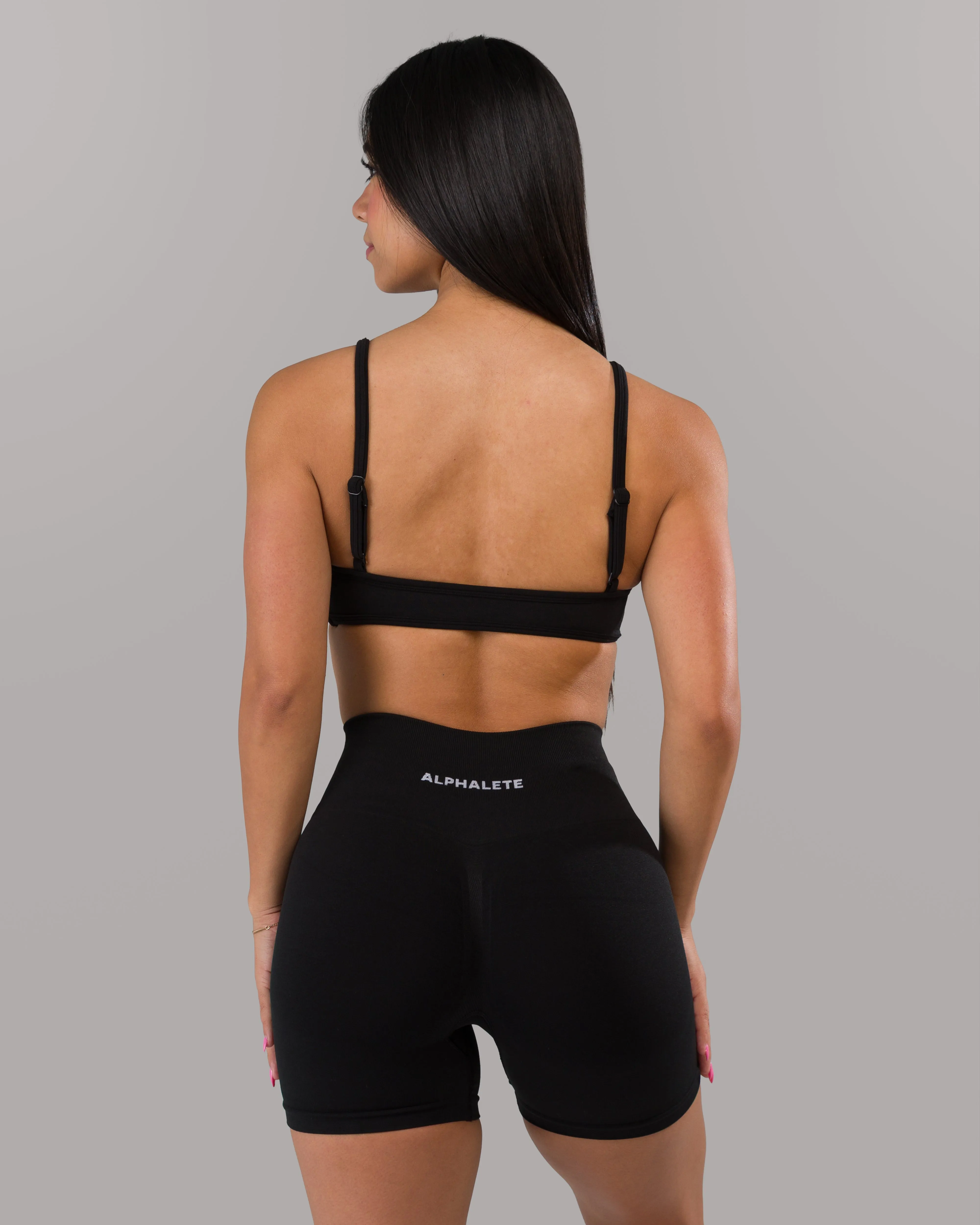 Sandy Bra - Black Floral activewear Postpartum