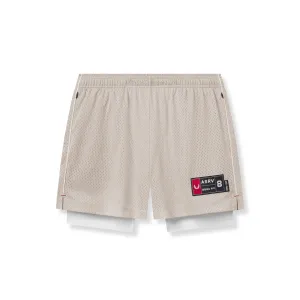 0991. Ion-Mesh 5" Liner Short - Chai Flexible Gusset Design Breathable Material
