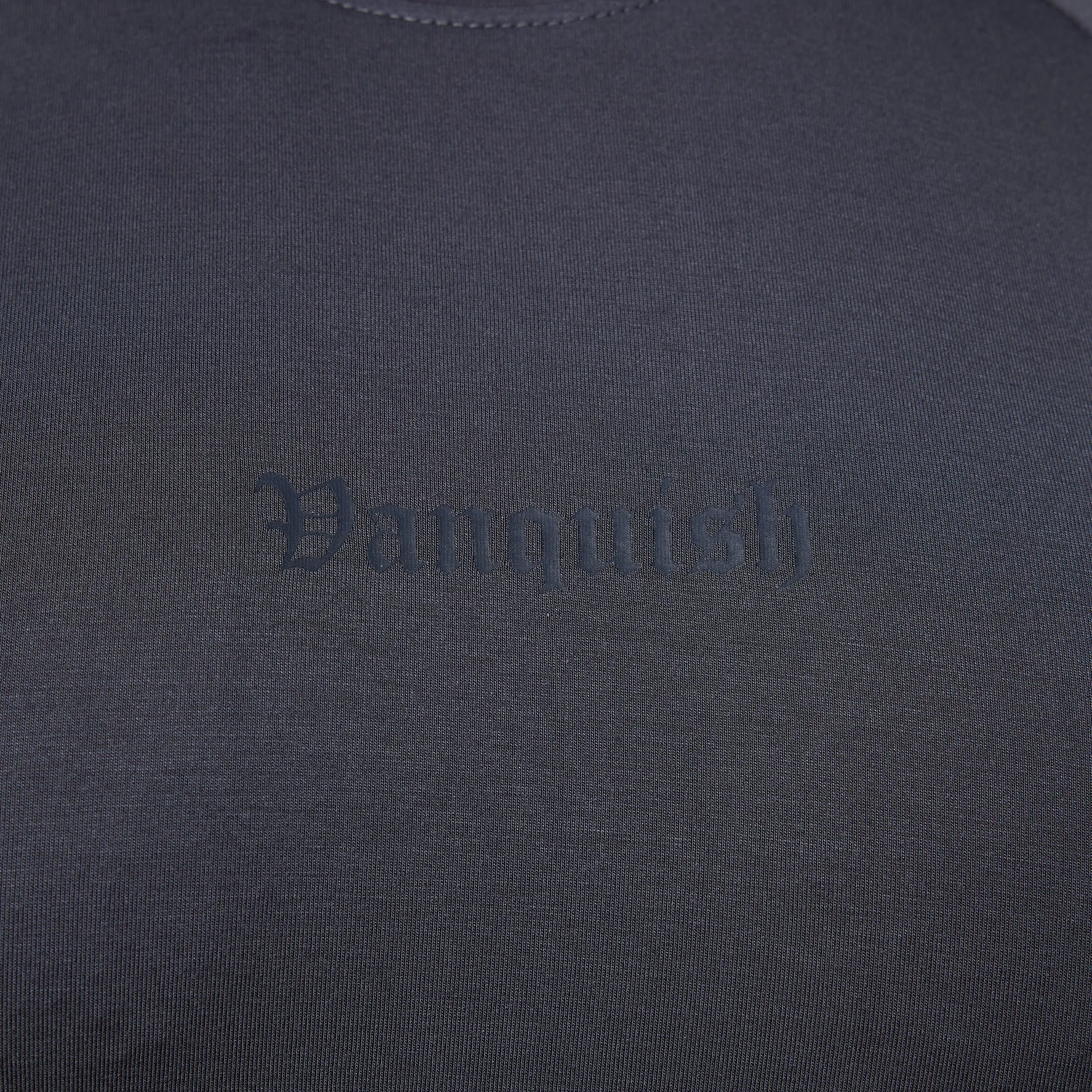 Vanquish Ultra Soft Denim Blue Long Sleeve Slim Fit T Shirt Street Trend