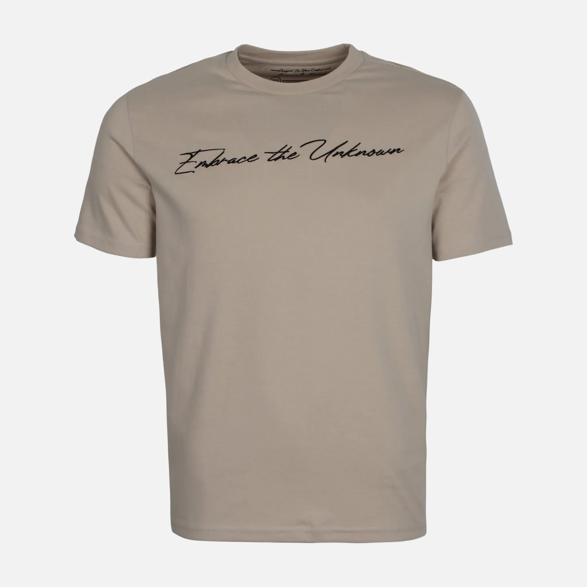 MEN T-SHIRT ROUND NECK REGULAR FIT Commute Ease Heart Glow