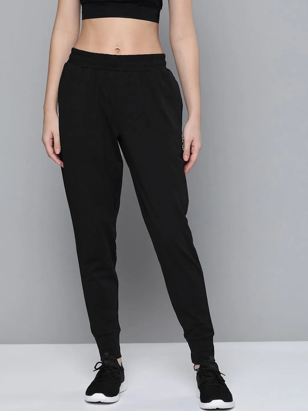 LightweightInsulation Alcis Women Solid Black Jogger
