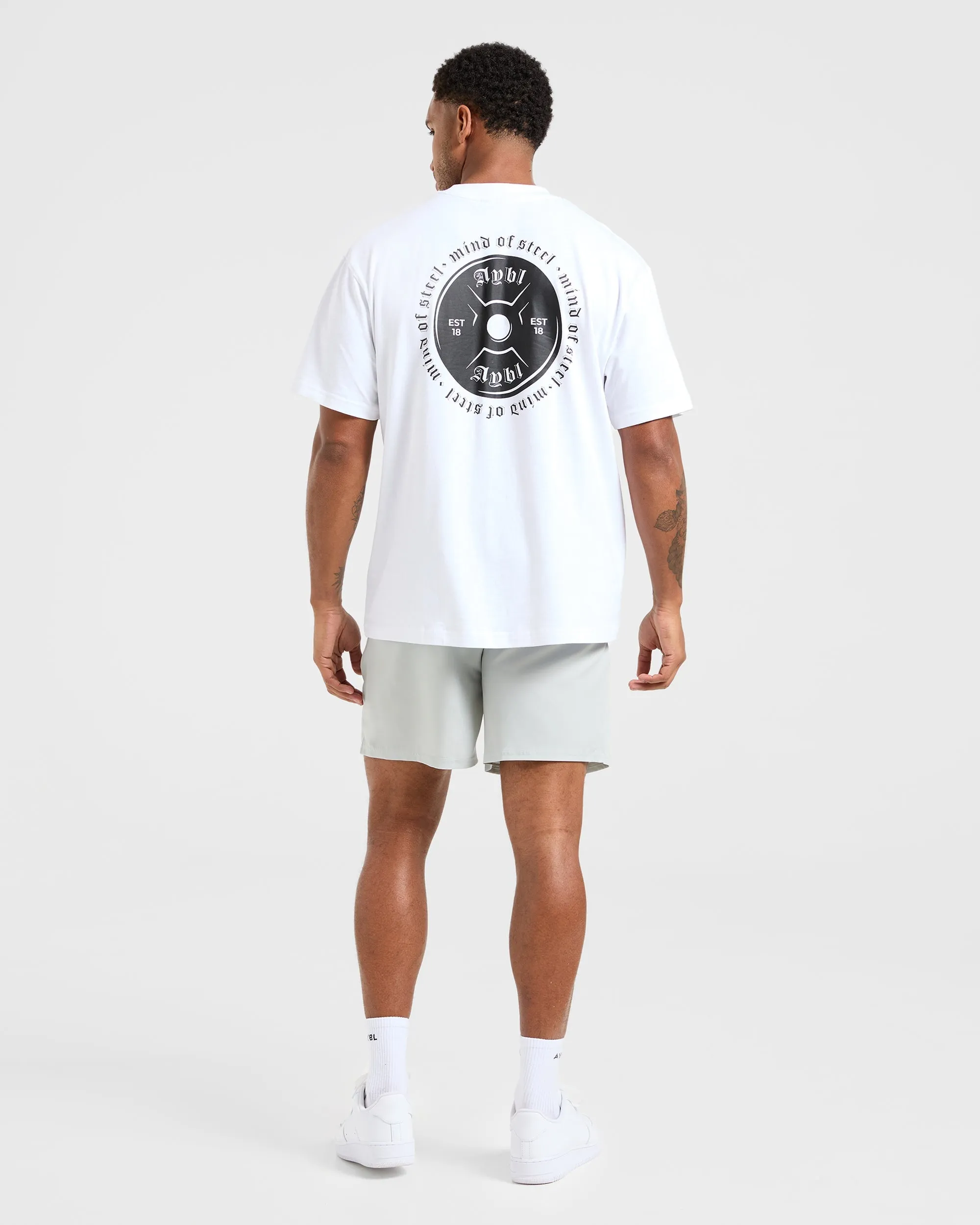 LightweightFabric Warm Day Outfit Core 7" Shorts - Ice Grey
