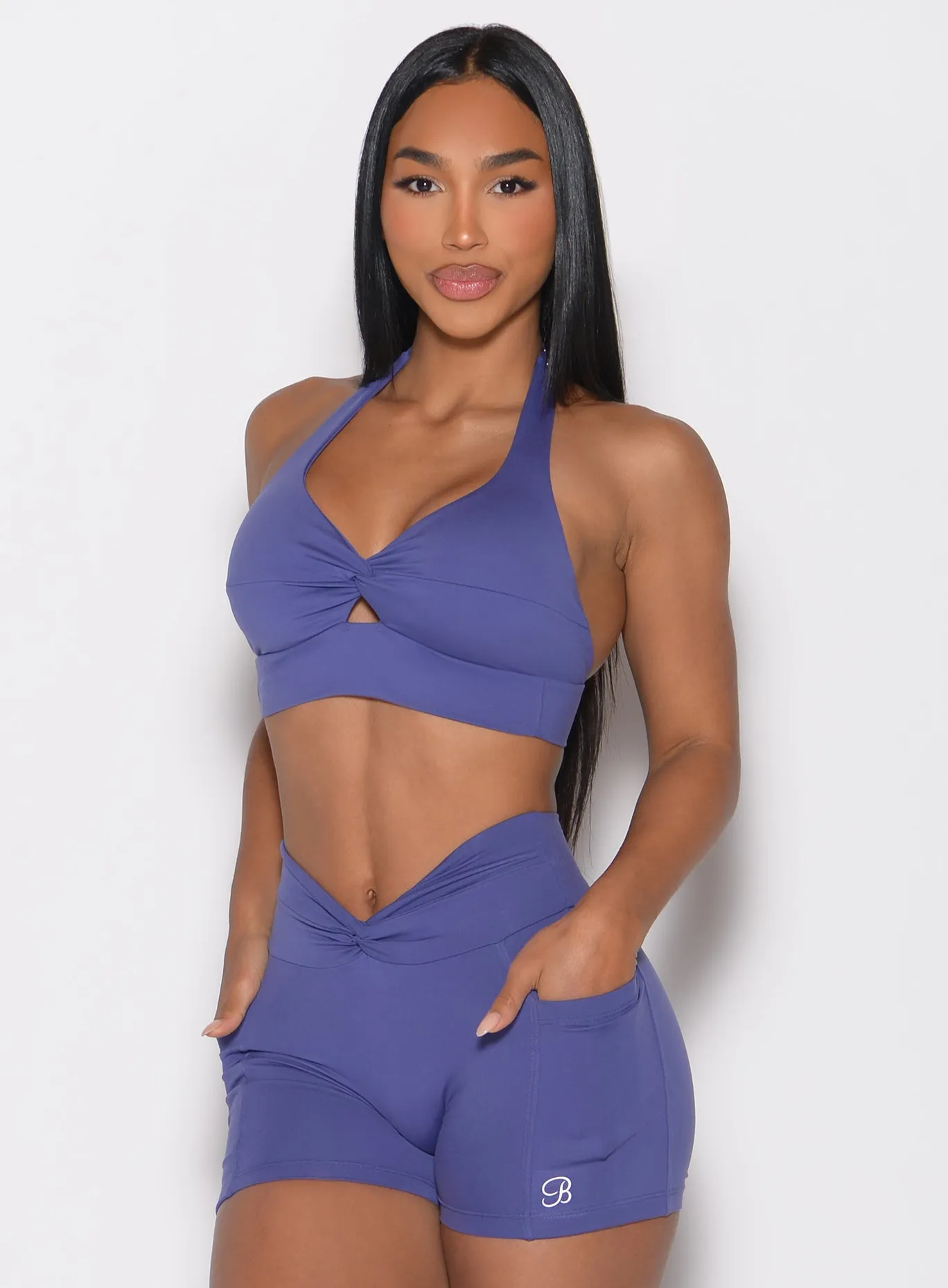 Machine washable Non Irritating Seams Backless Knot Bra