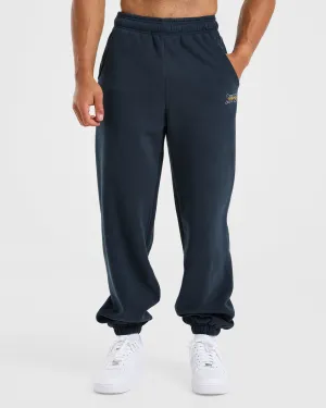 Athletics Oversized Joggers - Navy FourWayStretch