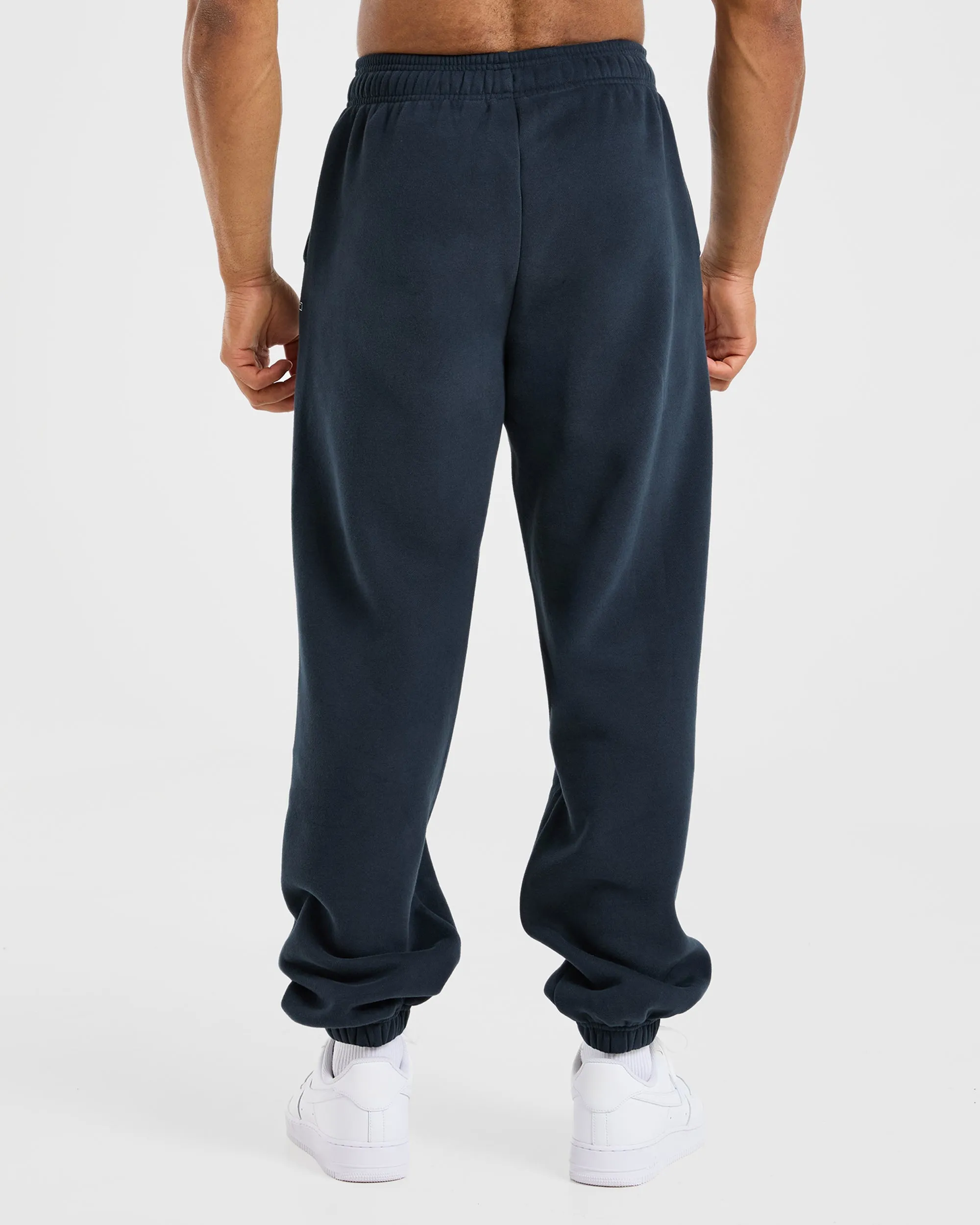 Athletics Oversized Joggers - Navy Snag Proof Fabric AdjustableWaistband