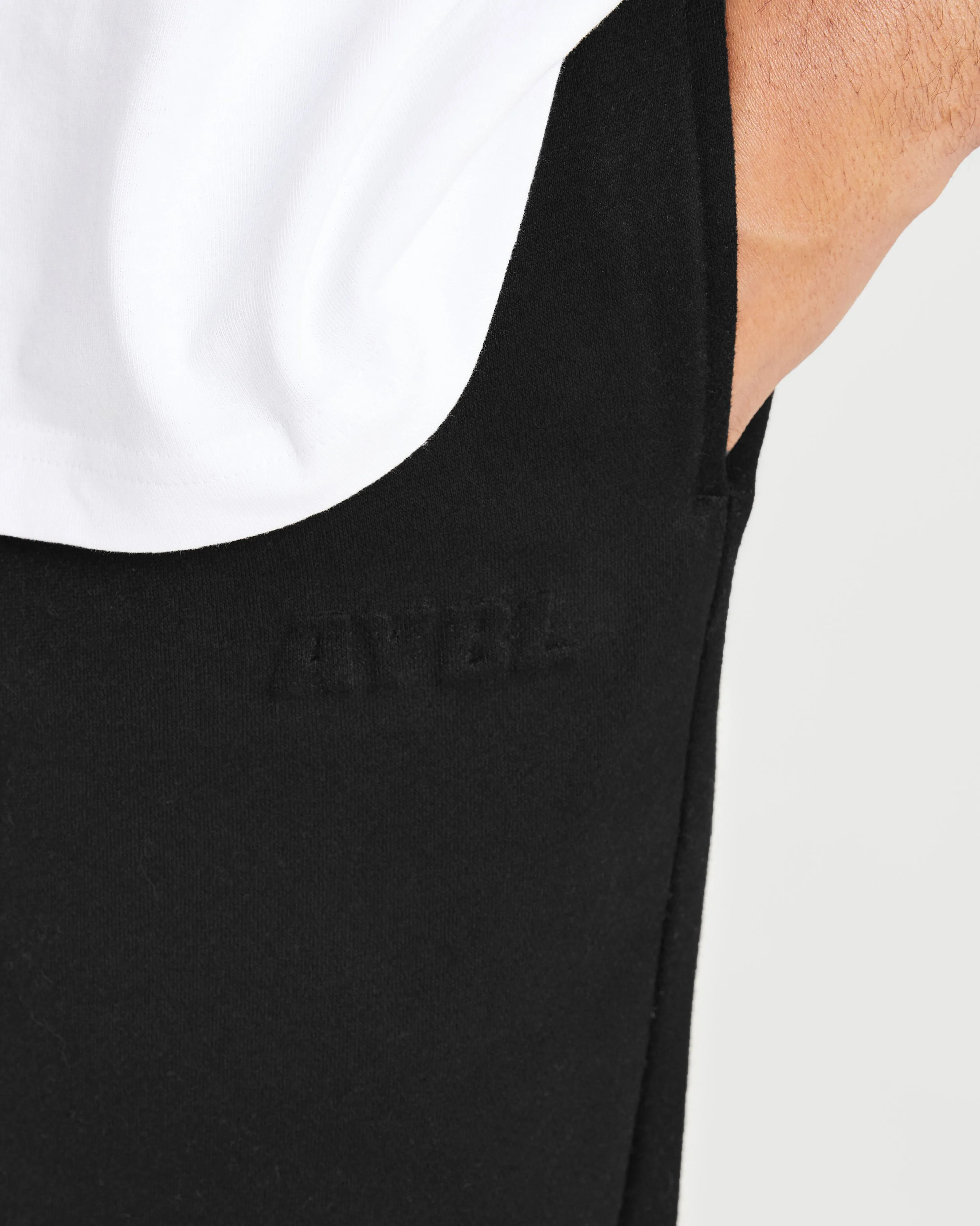 Etched Joggers - Black Low Bulk Material