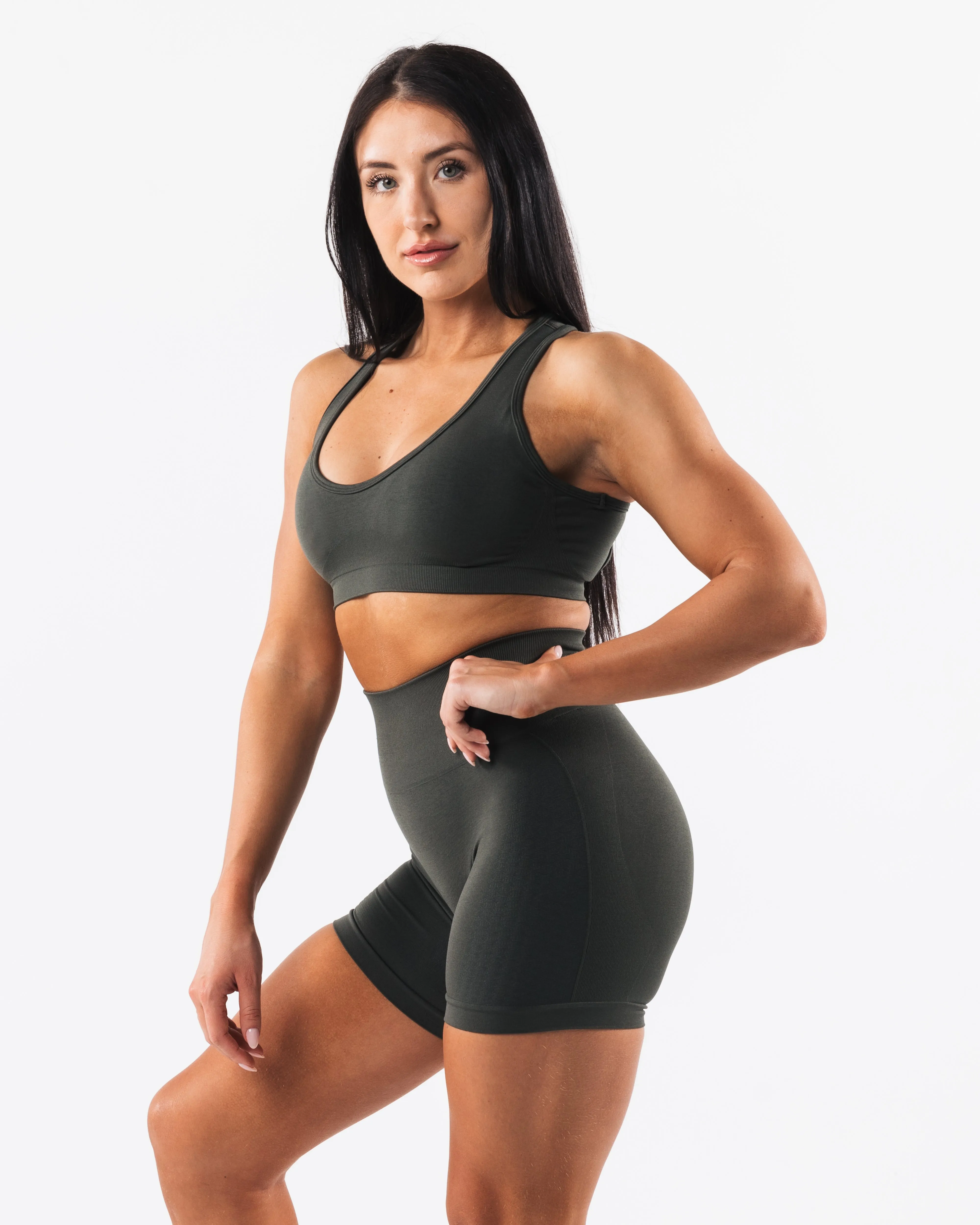 Tension Dispersion System Amplify Contour Bra - Mountain Top
