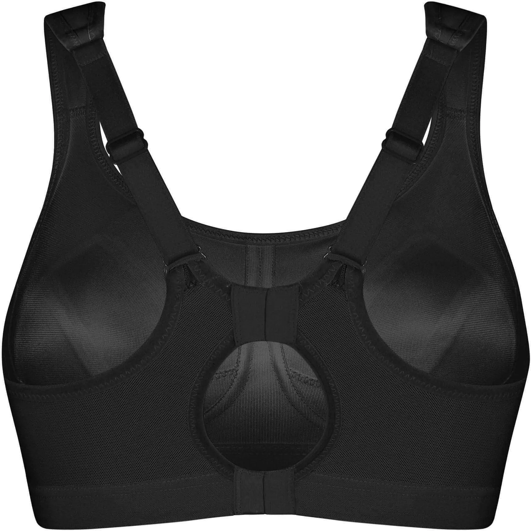 Shock Absorber Active Multi Womens Sports Bra - Black professional athletes