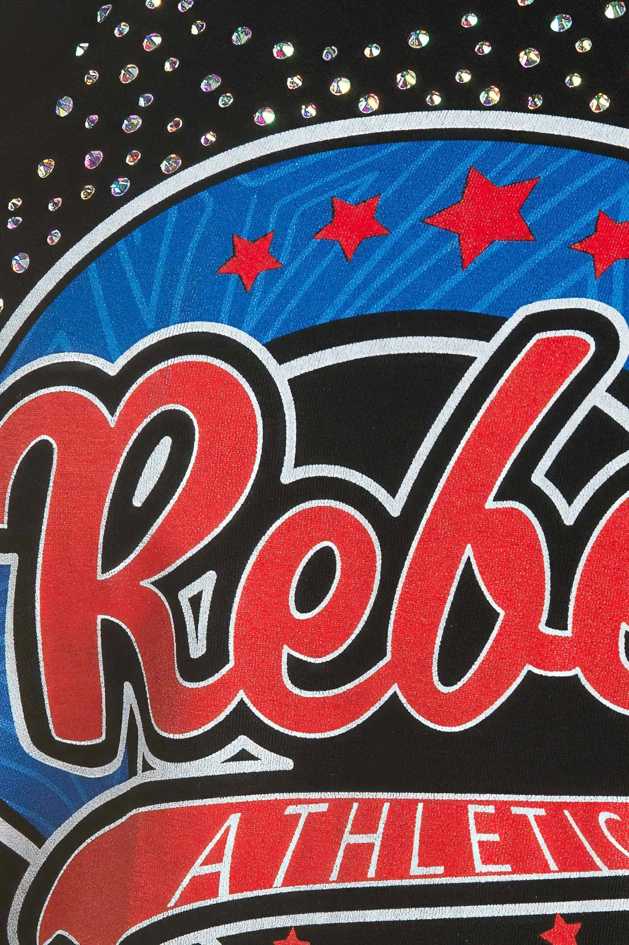 NonSlip Grips Metal Core Retro Rebel Logo Tee in Black