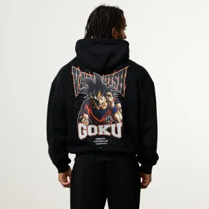 Soft Touch Feel Vanquish DBS Goku Black Hoodie