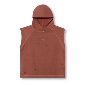 Warm Layer Snowboarding wear 0799. Tech Essential? Cutoff Hoodie - Faded Brick