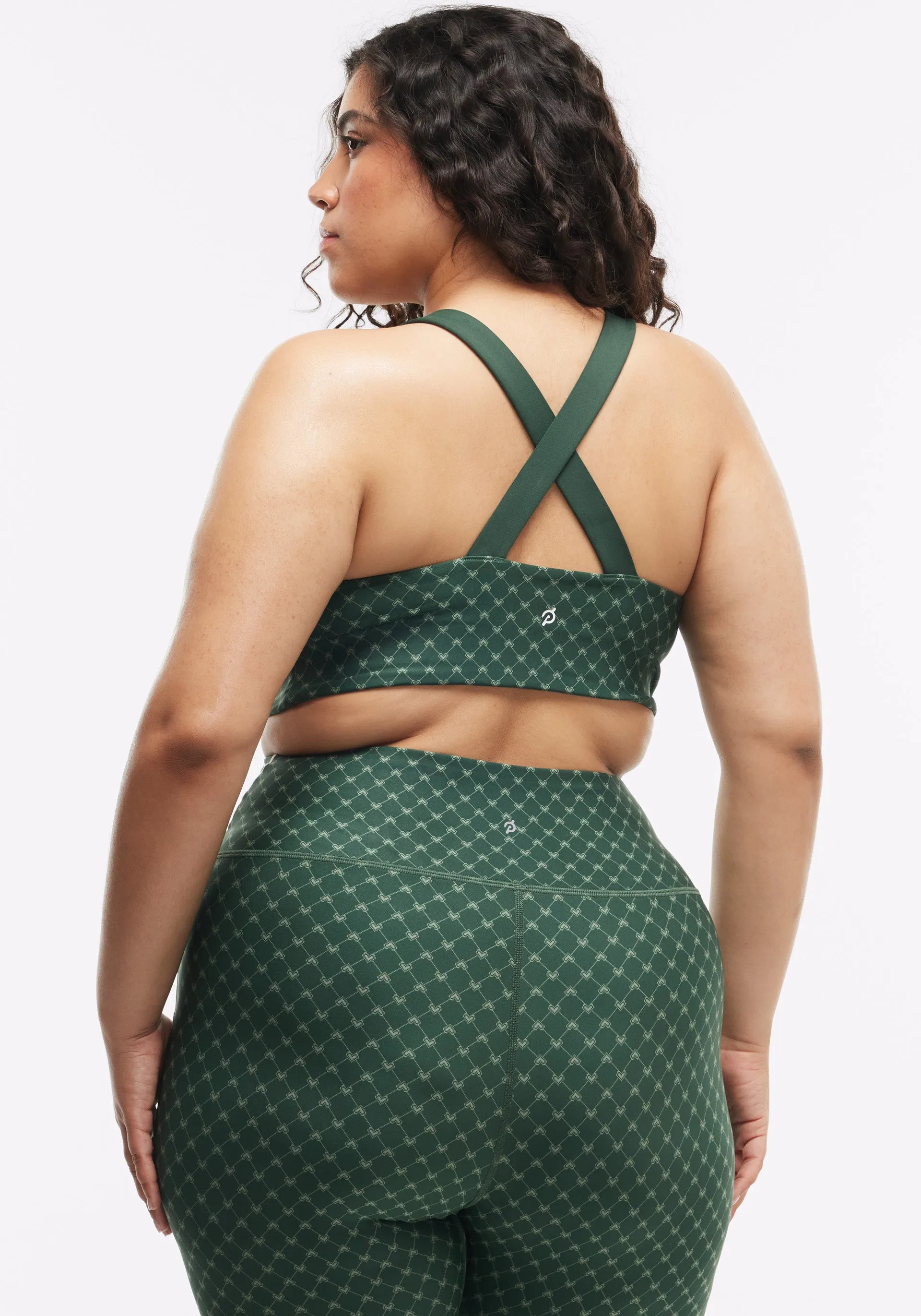 Endurance Light Square Neck Bra elastic waistband