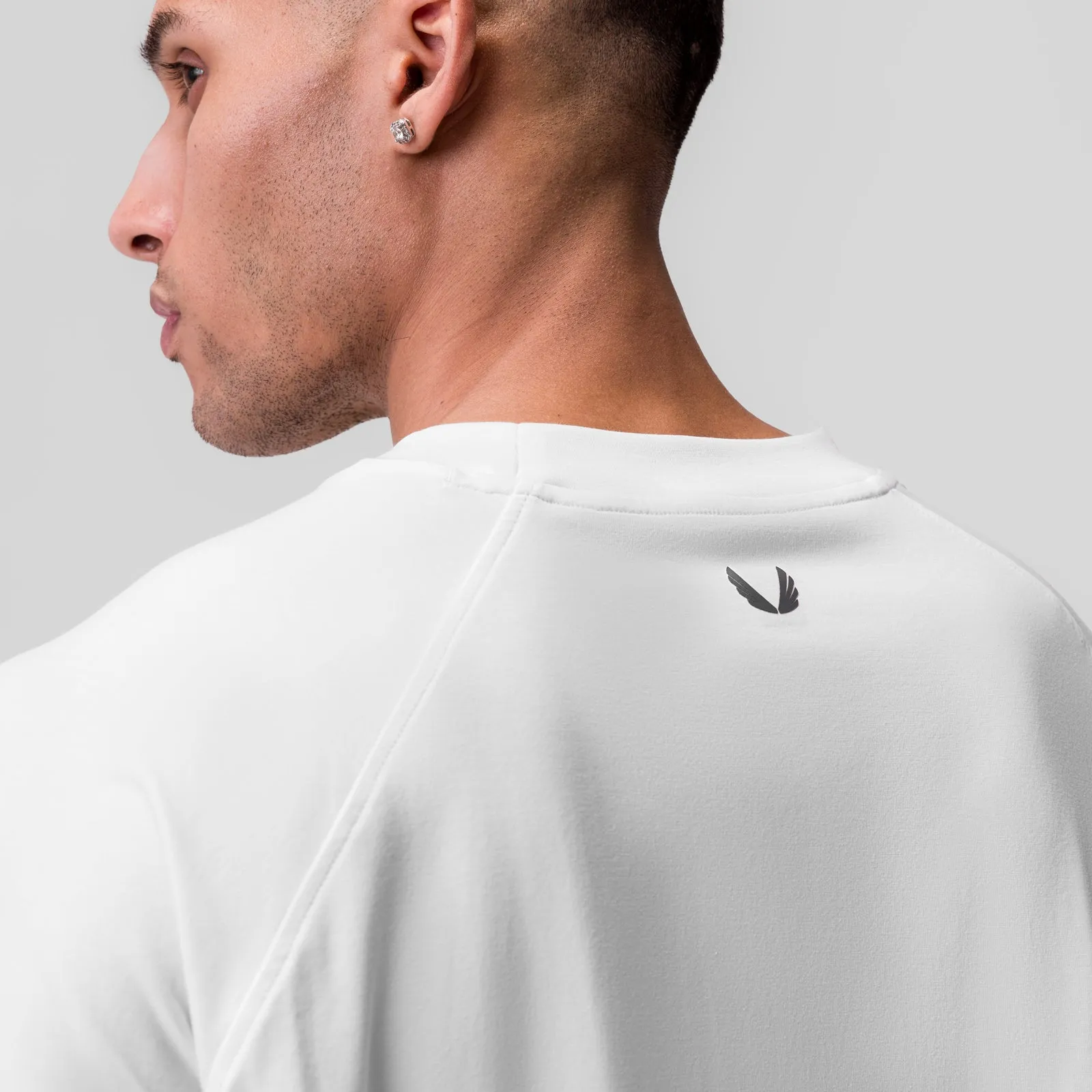 Eco friendly materials Fresh Look 1086. Supima? 3/4-Sleeve Oversized Tee - White
