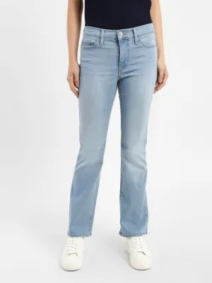 Women's 315 Blue Flared Fit High Rise Jeans Fashion Essential