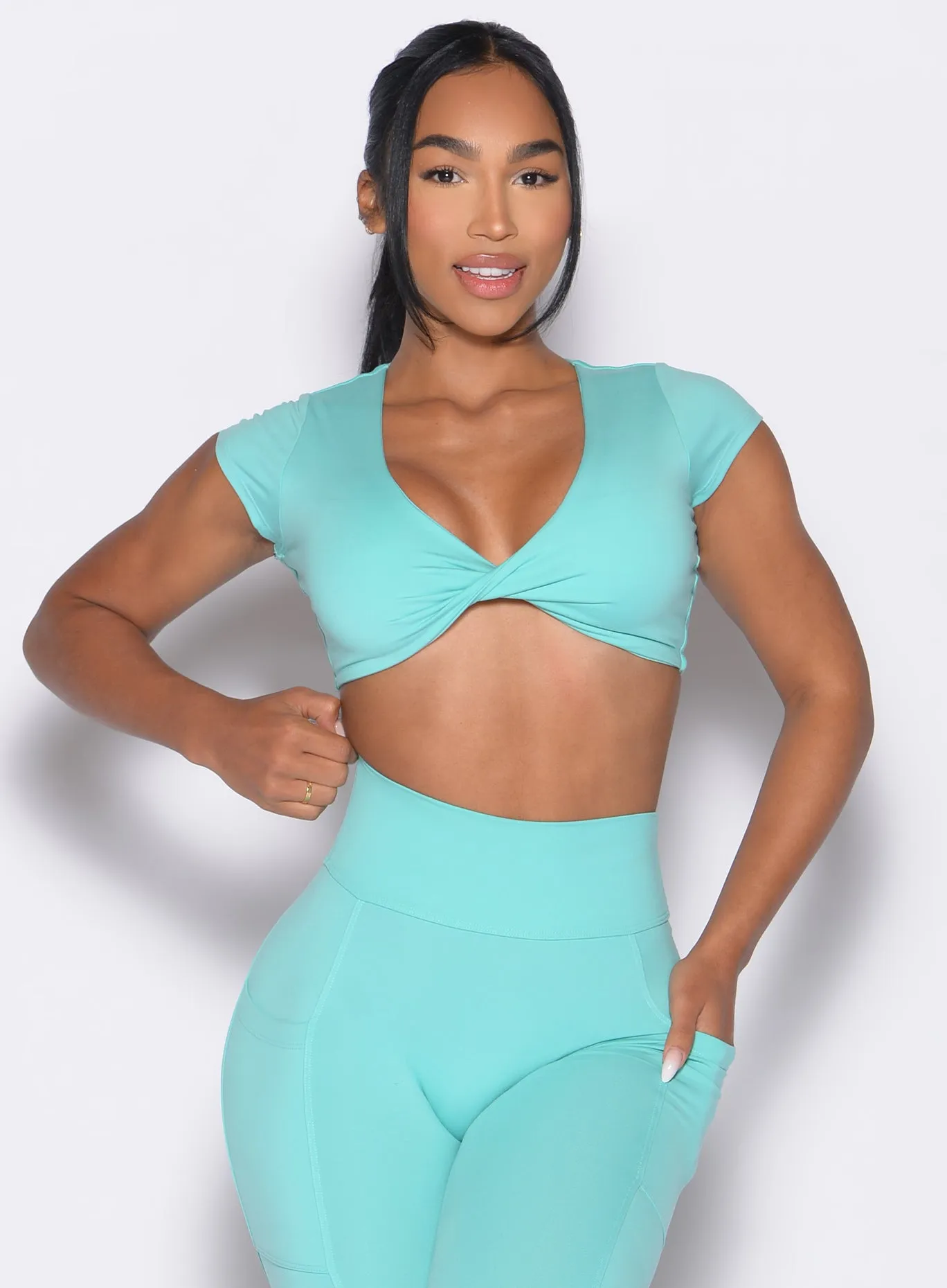 Yellow Fab Bust Bra