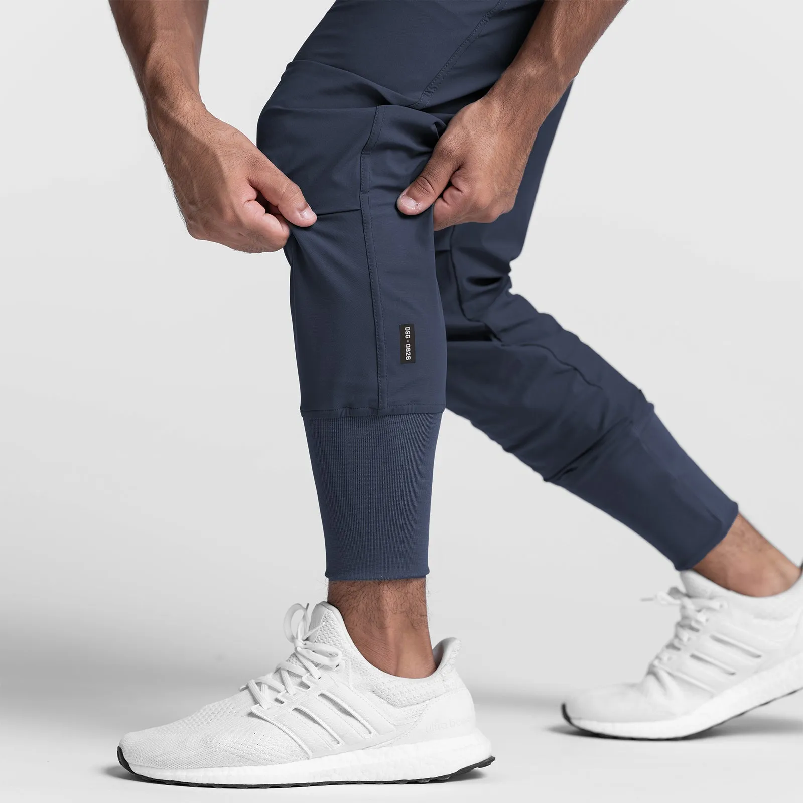 QuickReleaseBuckle 0826. Tetra-Lite? High Rib Jogger - Navy