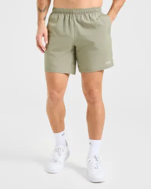 Core 7" Shorts - Desert Olive Clean Mood