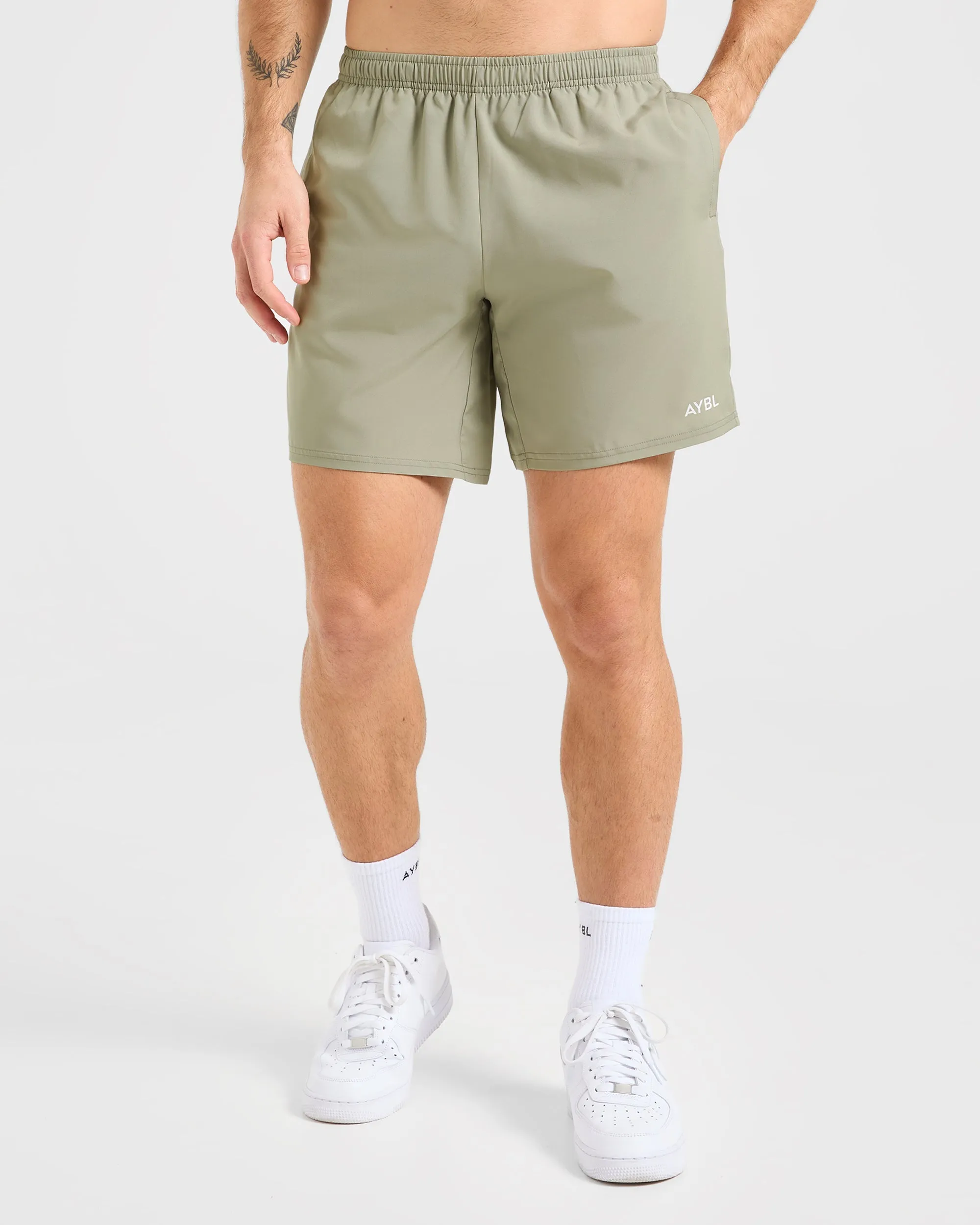Core 7" Shorts - Desert Olive Clean Mood