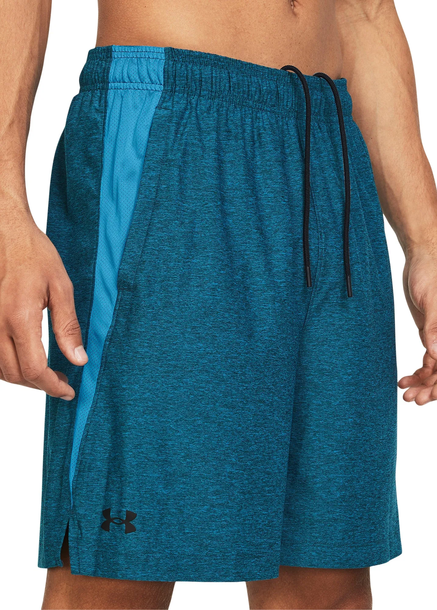 Under Armour Tech Vent Mens Training Shorts - Blue Minimalist Look