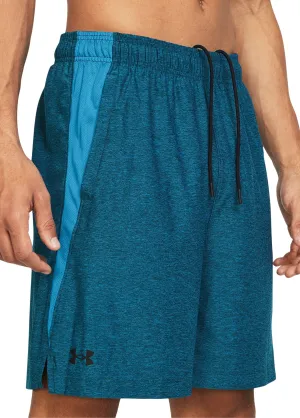 Under Armour Tech Vent Mens Training Shorts - Blue Minimalist Look